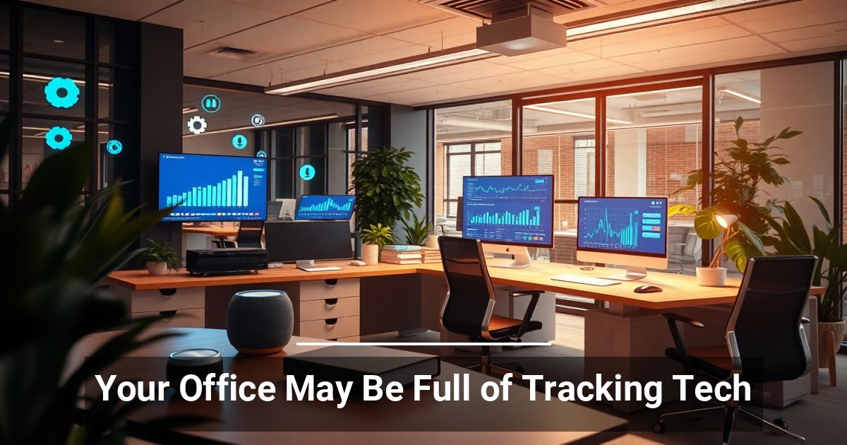 Your Office May Be Full of Tracking Tech